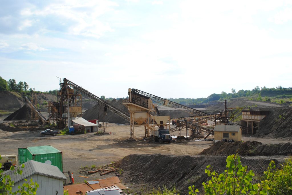 A. Colarusso Construction - mining site